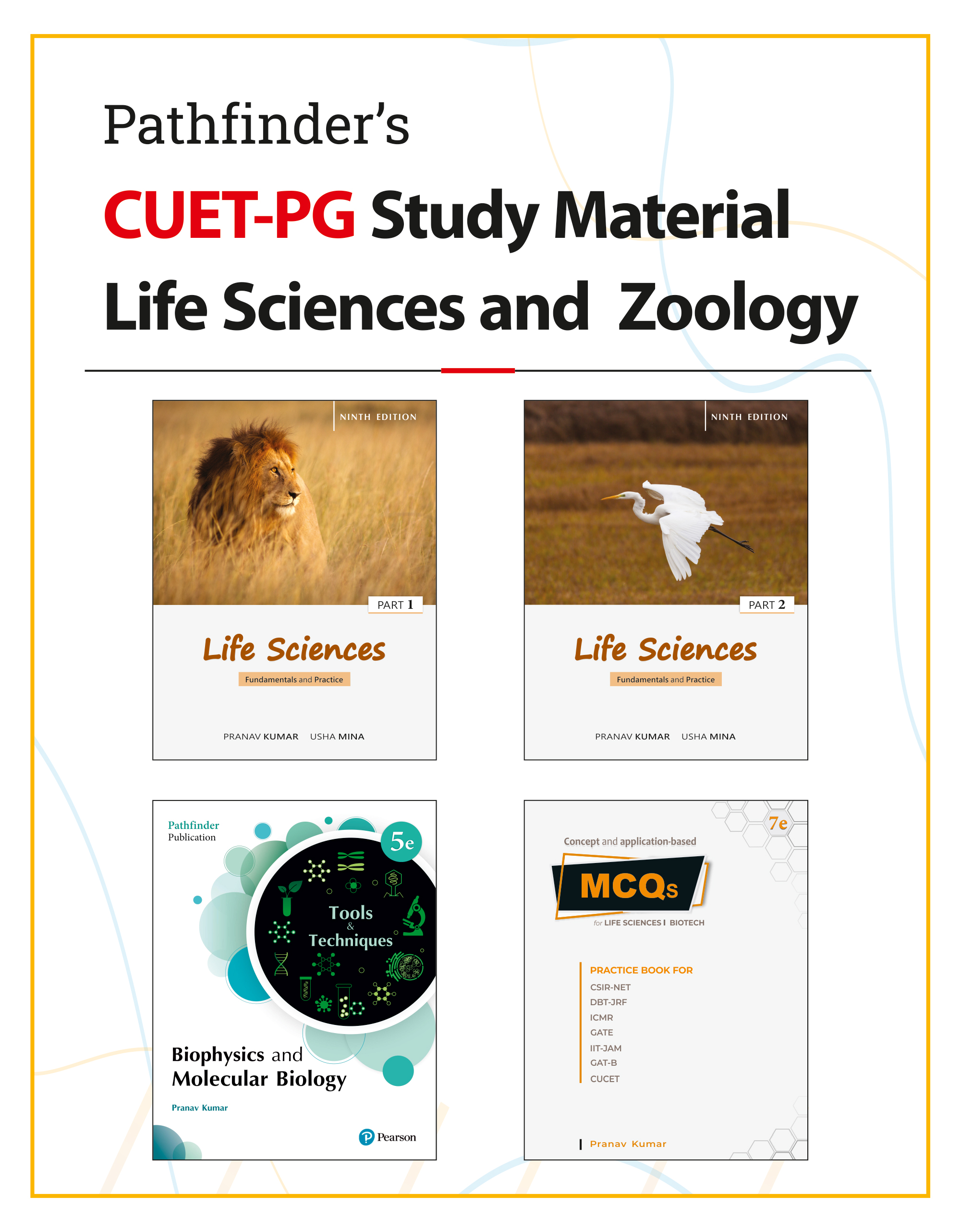 cuet-pg life sciences study material