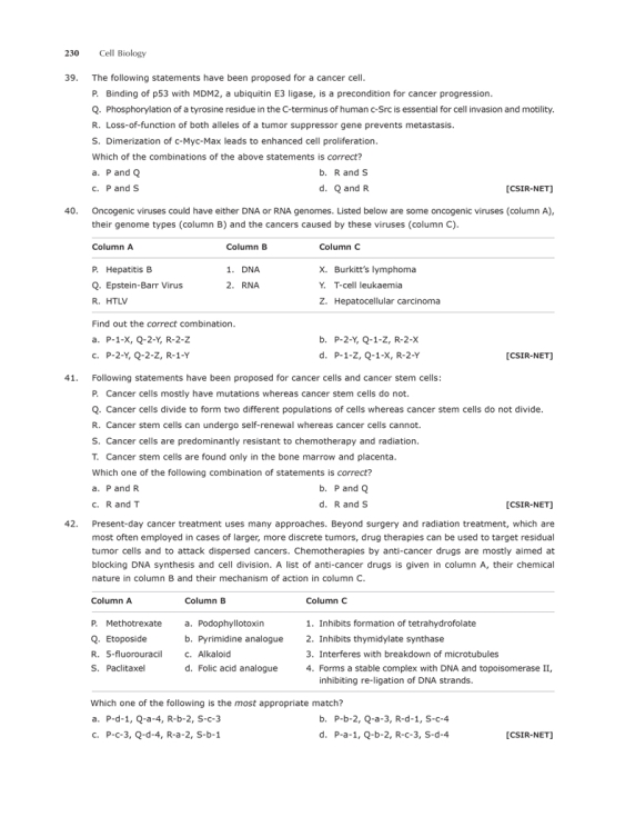 CSIR NET Life Sciences – MCQs Book  -Practice MCQs and PYQs - Topic Wise Segregated with Solution